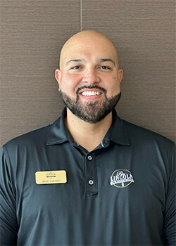 Staff member Ricky Sabates from a580bee28eba