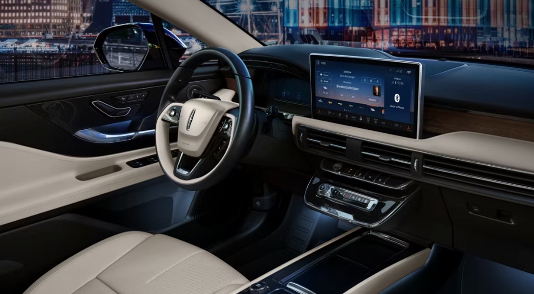 Interior of the 2026 Lincoln Corsair Grand Touring available for sale near Orlando, FL at Parks Lincoln of Longwood