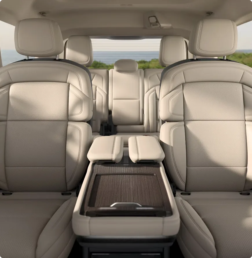 Lincoln Navigator second-row interior