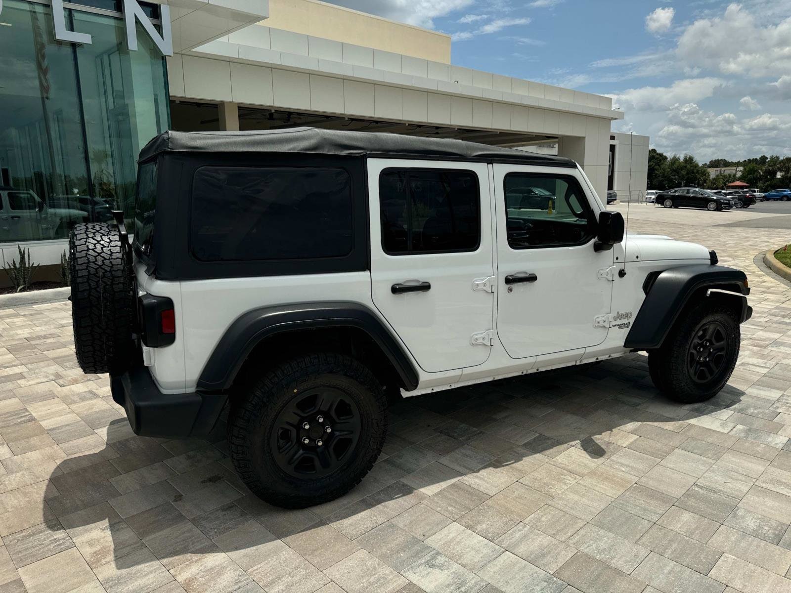 Used 2018 Jeep All-New Wrangler Unlimited Sport with VIN 1C4HJXDG5JW140172 for sale in Longwood, FL