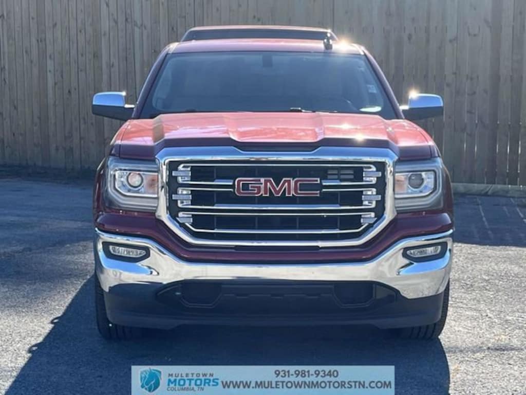 Used 2018 GMC Sierra 1500 SLT Truck Double Cab