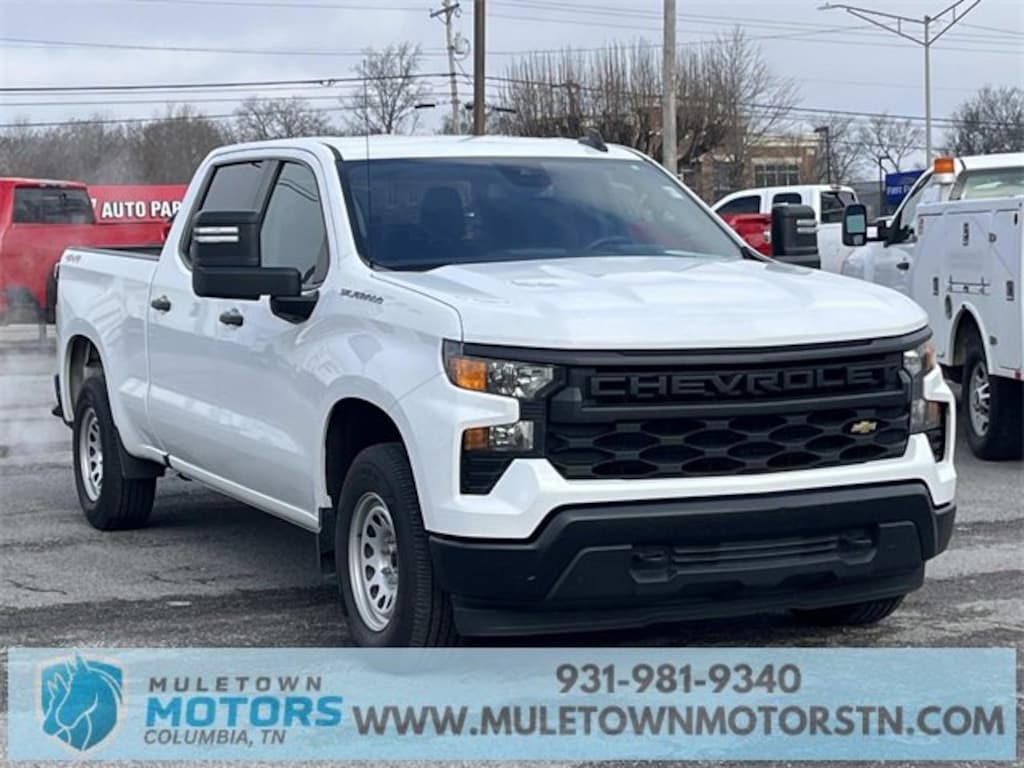 Used 2023 Chevrolet Silverado 1500 Work Truck Truck Crew Cab