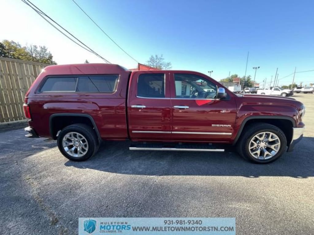 Used 2018 GMC Sierra 1500 SLT Truck Double Cab