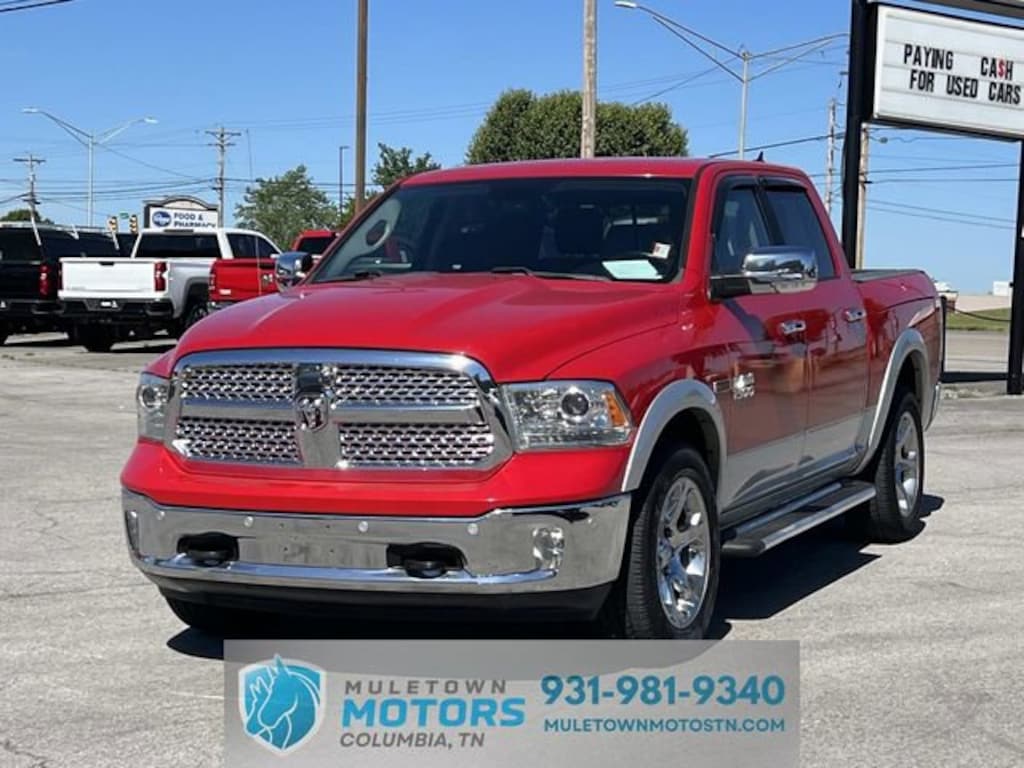 Used 2018 Ram 1500 Laramie Truck Crew Cab