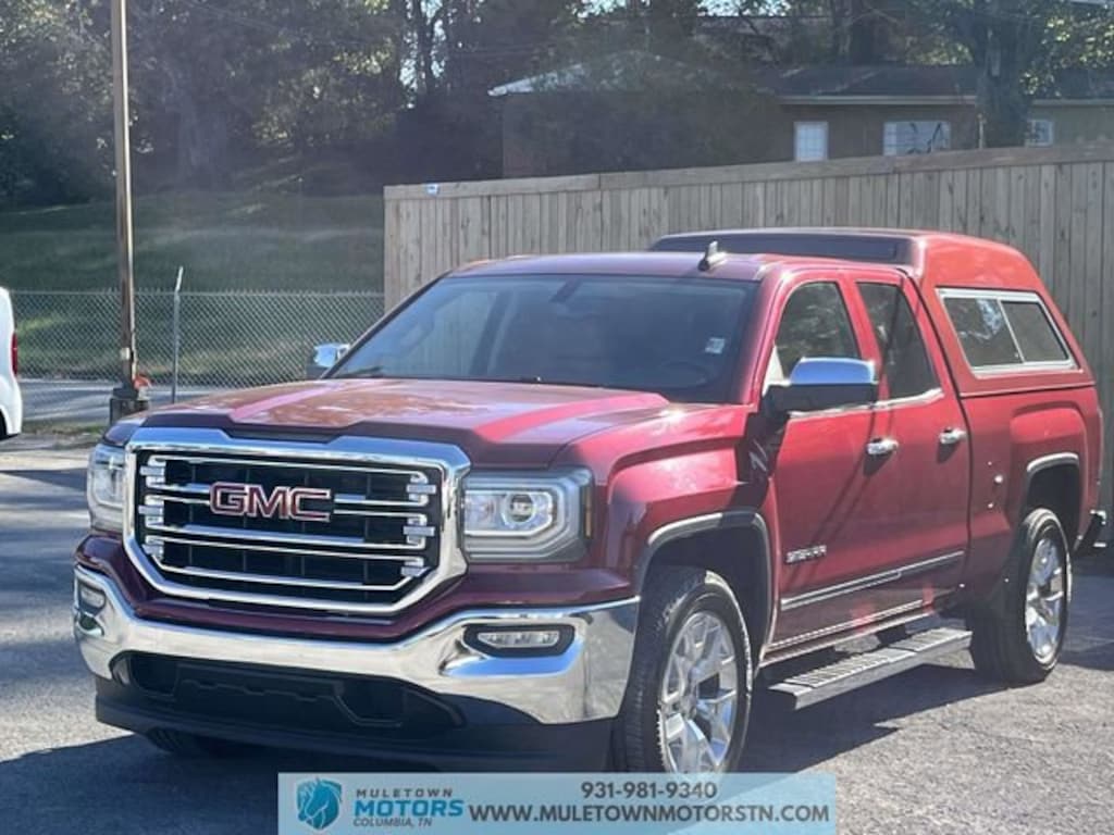 Used 2018 GMC Sierra 1500 SLT Truck Double Cab