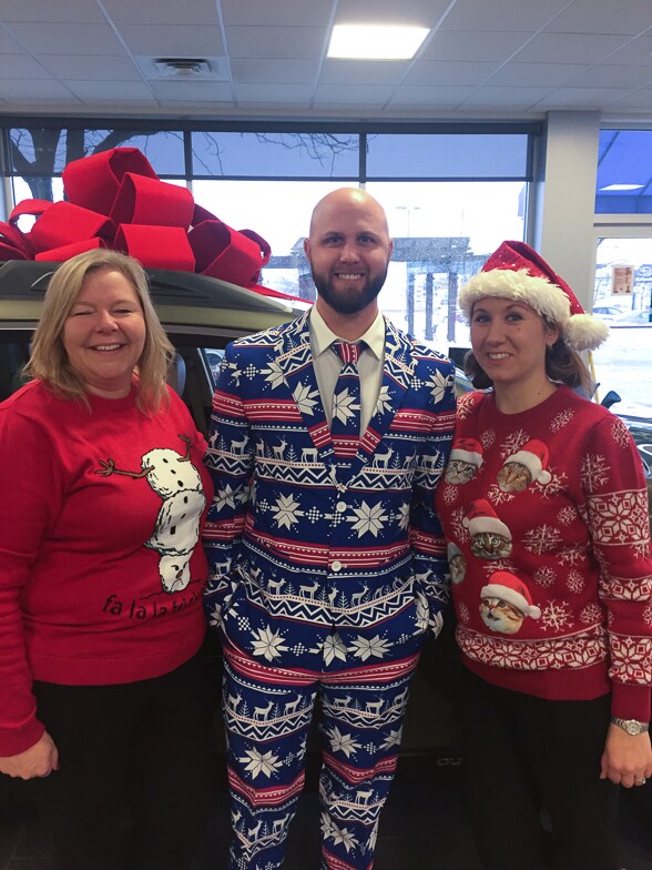 serra subaru pack the outback to share the love subaru christmas sweater
