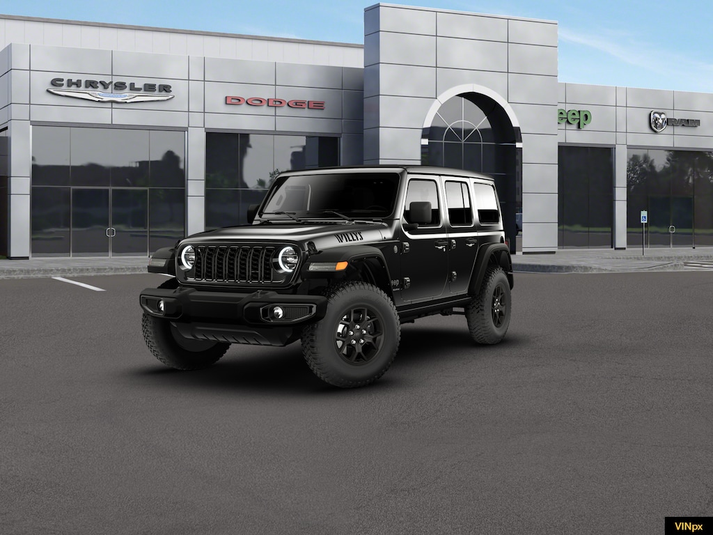 New 2026 Jeep Wrangler 4-DOOR WILLYS Sport Utility