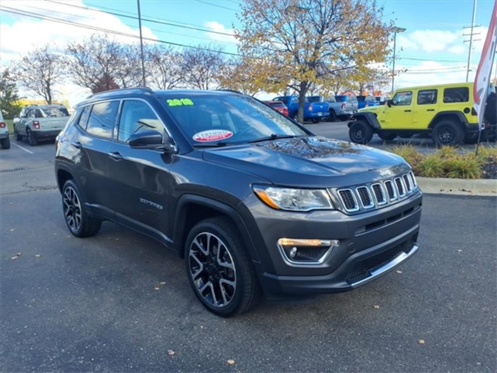 Certified 2018 Jeep Compass Limited SUV