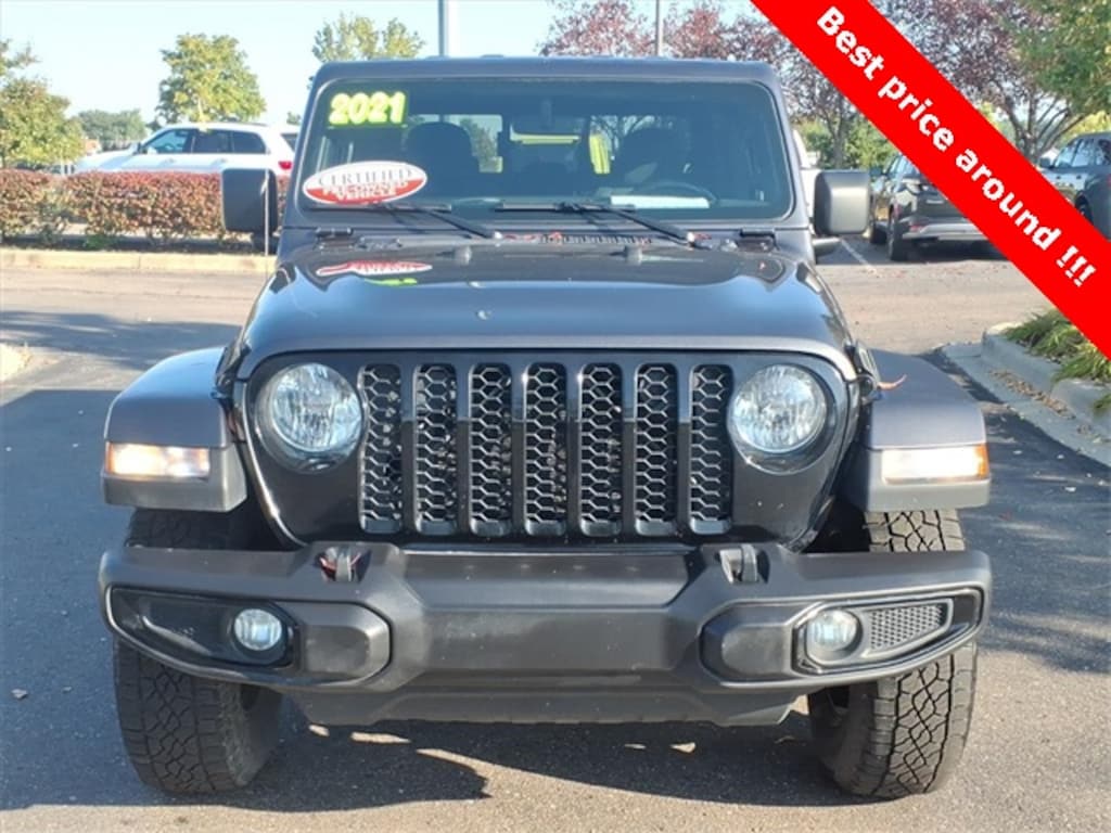 Certified 2021 Jeep Gladiator Willys Truck