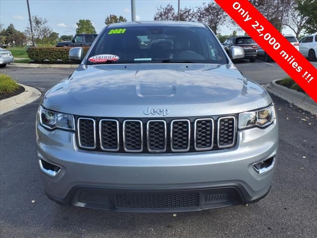 Certified 2021 Jeep Grand Cherokee Laredo X with VIN 1C4RJFAG0MC859077 for sale in Clinton Township, MI