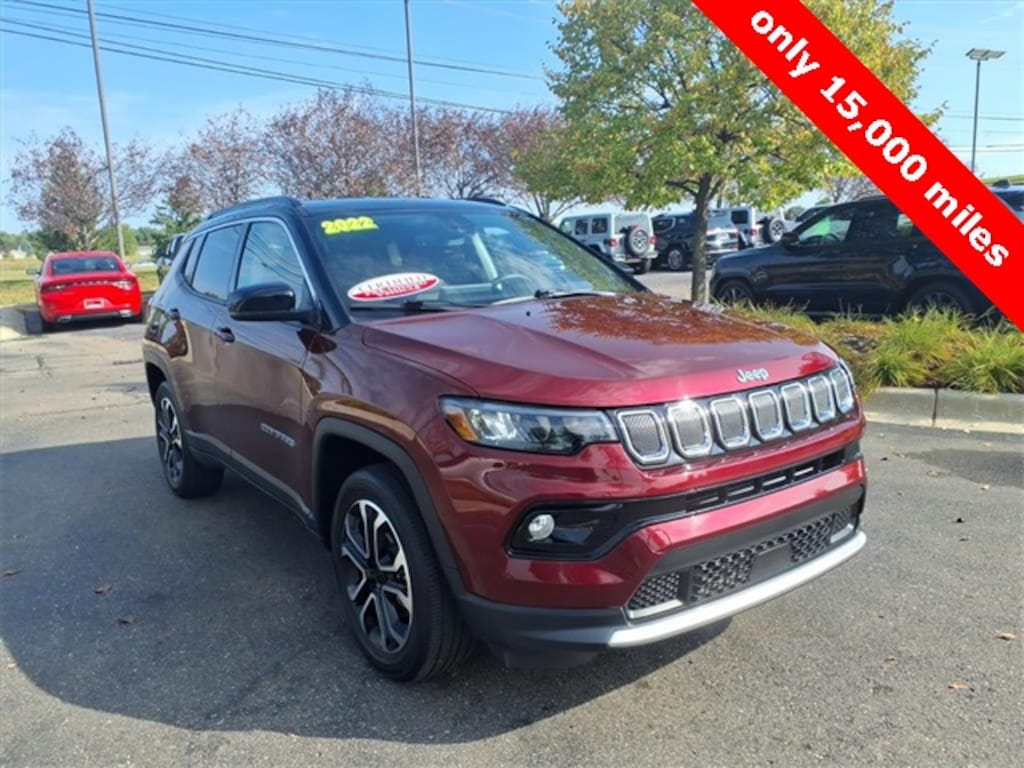 Certified 2022 Jeep Compass Limited SUV