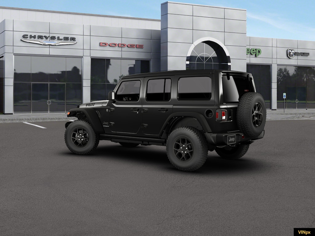 New 2026 Jeep Wrangler 4-DOOR WILLYS Sport Utility
