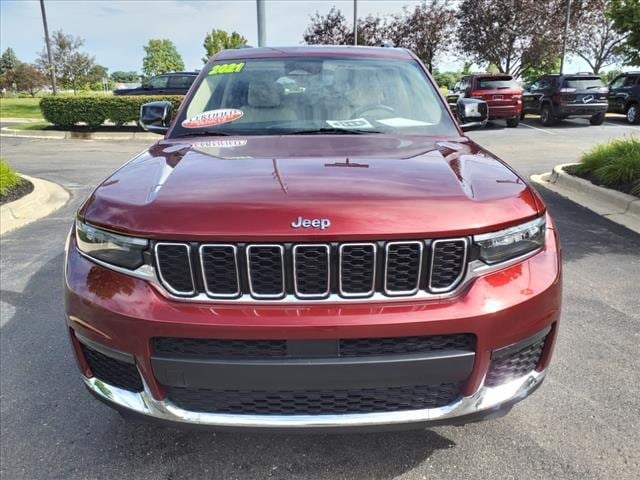 Used 2021 Jeep Grand Cherokee L Limited with VIN 1C4RJKBG6M8172373 for sale in Clinton Township, MI