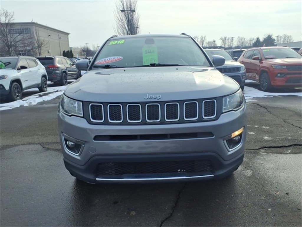 Certified 2018 Jeep Compass Limited SUV