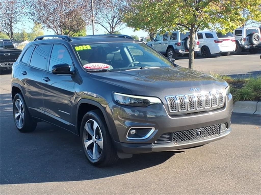 Certified 2022 Jeep Cherokee Limited SUV