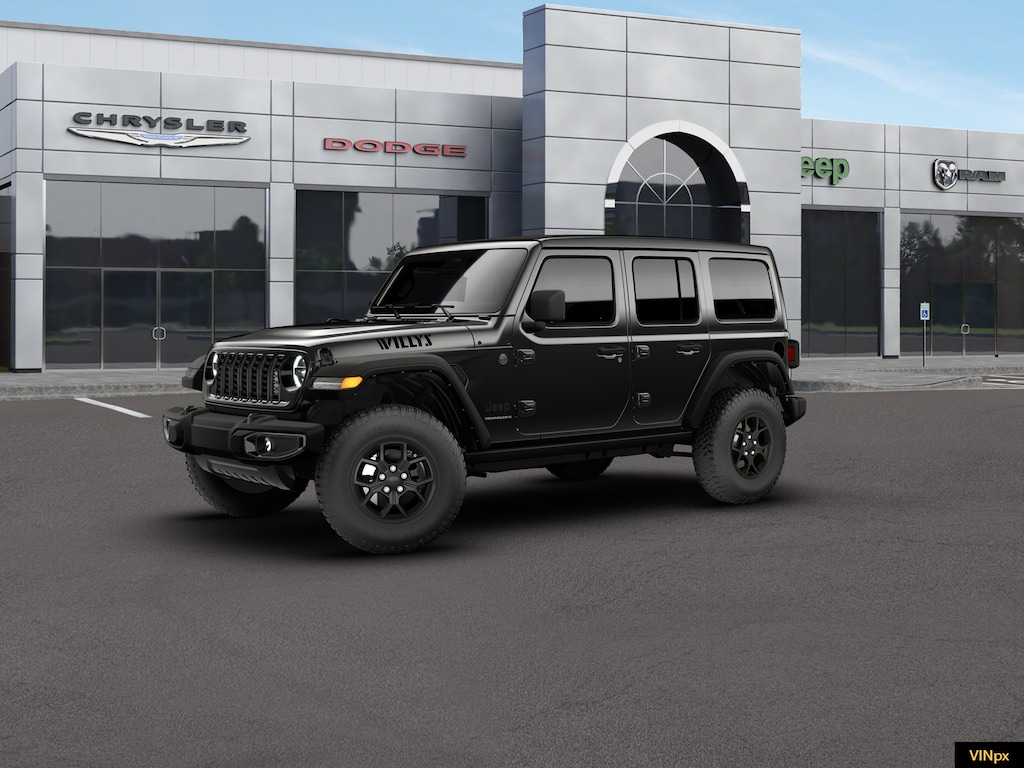 New 2026 Jeep Wrangler 4-DOOR WILLYS Sport Utility