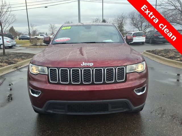Used 2018 Jeep Grand Cherokee Laredo E with VIN 1C4RJFAG2JC477676 for sale in Clinton Township, MI