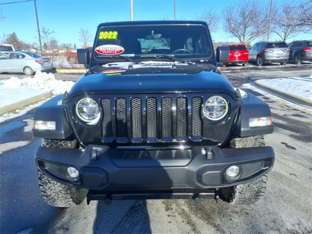 Certified 2022 Jeep Wrangler Unlimited Willys SUV