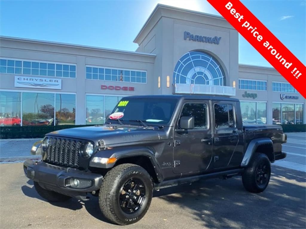 Certified 2021 Jeep Gladiator Willys Truck