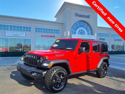 2021 Jeep Wrangler Unlimited Willys SUV
