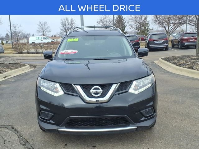 Certified 2016 Nissan Rogue SV with VIN JN8AT2MV6GW134522 for sale in Clinton Township, MI