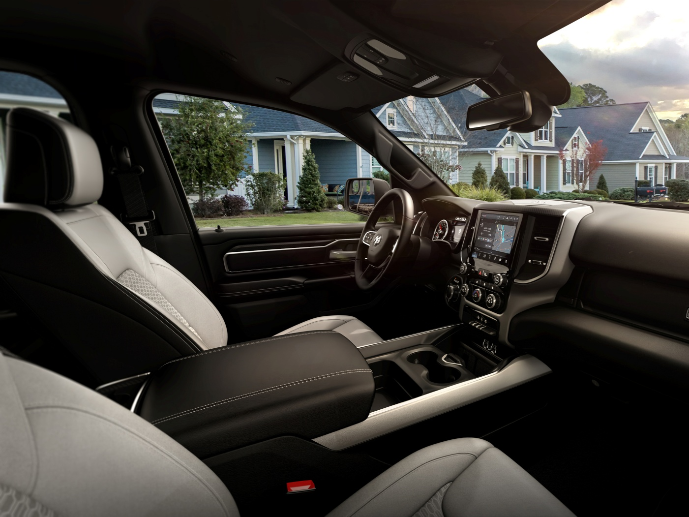 Interior of a 2027 Ram 1500