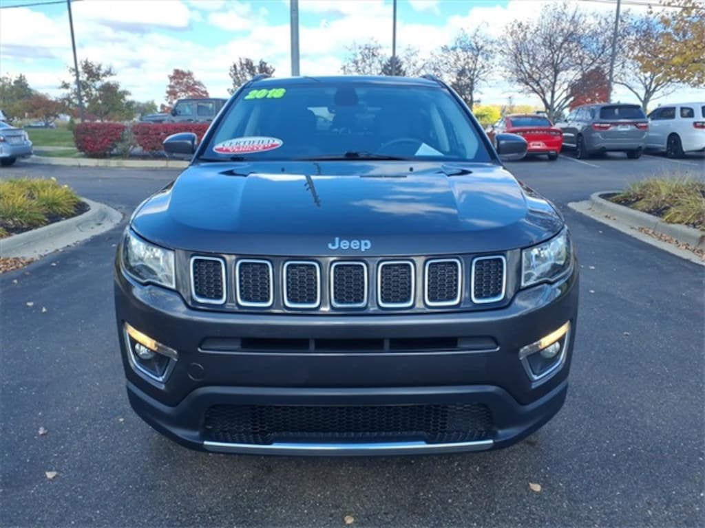Certified 2018 Jeep Compass Limited SUV