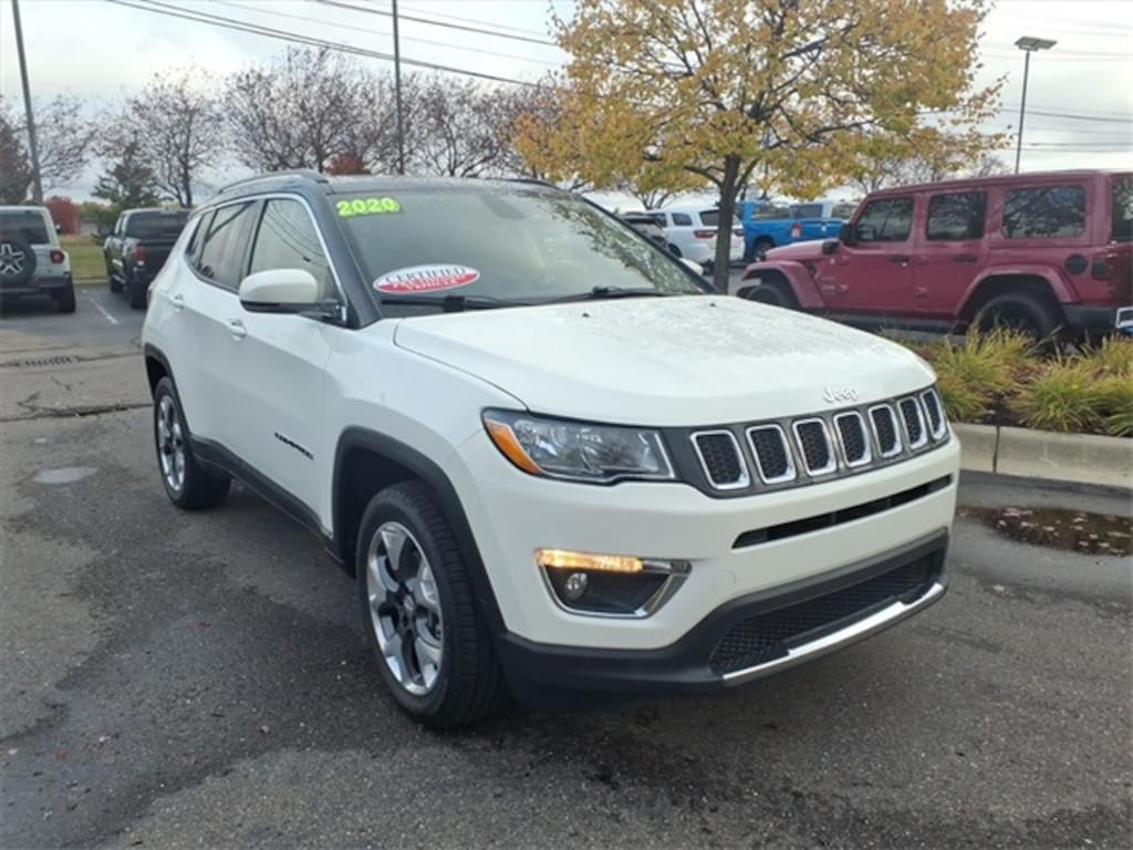 Certified 2020 Jeep Compass Limited SUV