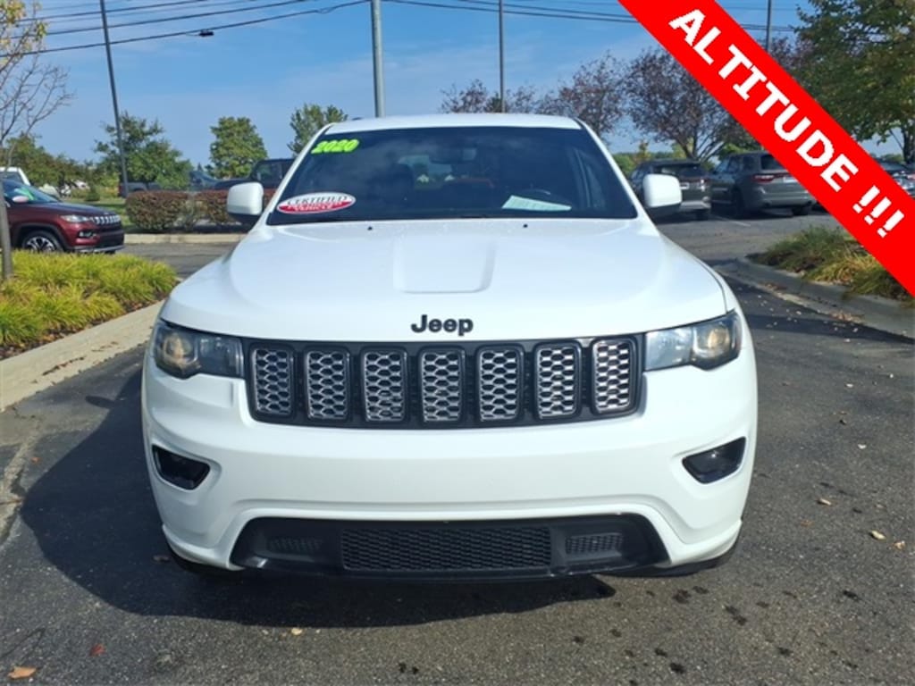 Certified 2020 Jeep Grand Cherokee Altitude SUV