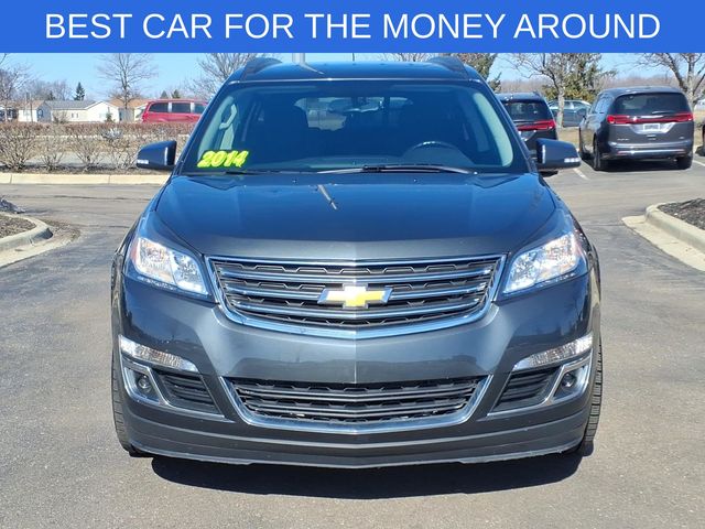 Used 2014 Chevrolet Traverse 1LT with VIN 1GNKRGKD4EJ211265 for sale in Clinton Township, MI