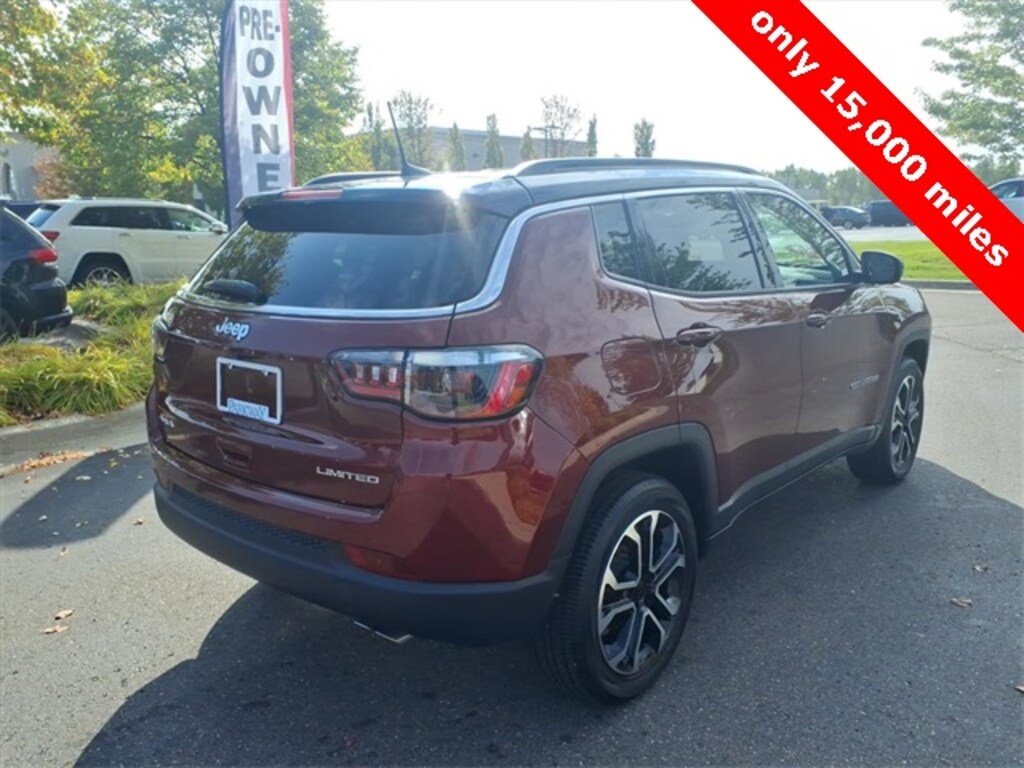 Certified 2022 Jeep Compass Limited SUV