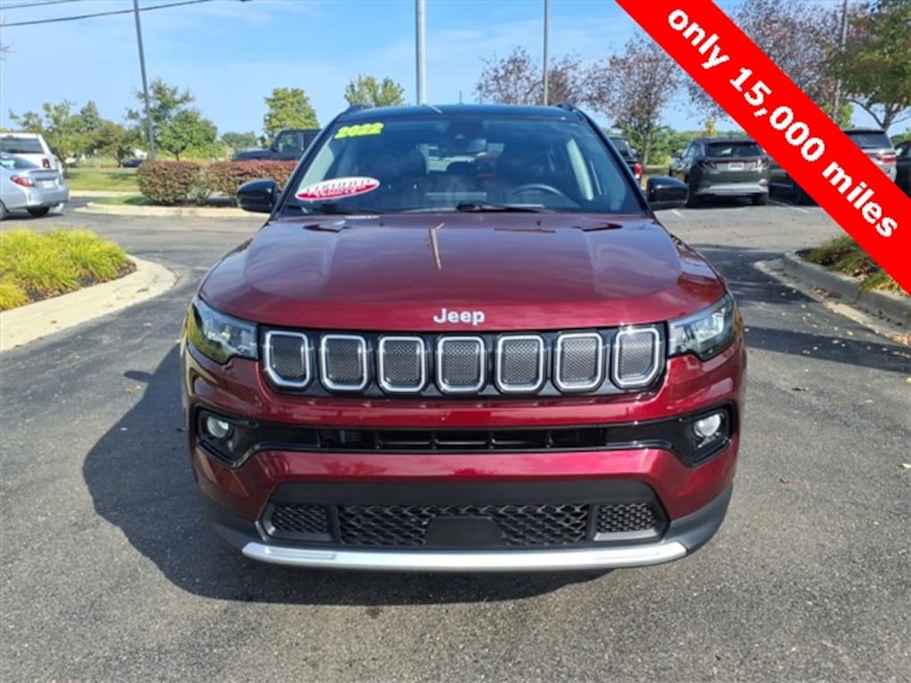 Certified 2022 Jeep Compass Limited SUV