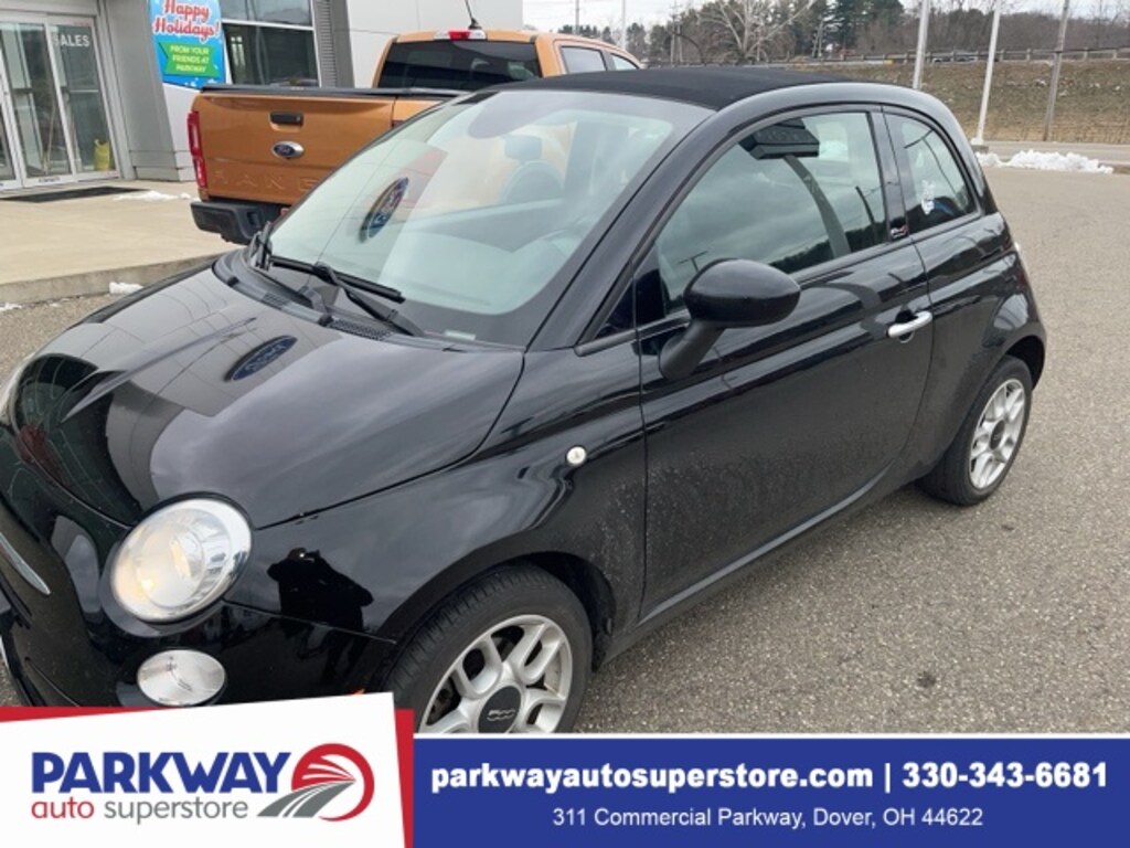 Used 2015 FIAT 500c Pop Convertible