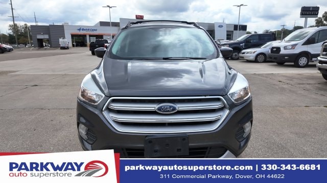 Used 2018 Ford Escape SE with VIN 1FMCU9GD1JUC74649 for sale in Dover, OH