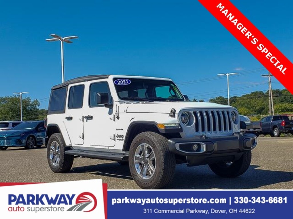 Used 2021 Jeep Wrangler Unlimited Sahara SUV