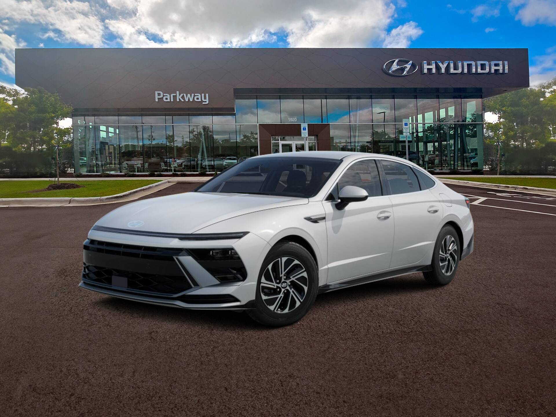 2026 Hyundai Sonata Hybrid Blue photo 2