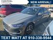 Certified 2023 Hyundai Sonata Hybrid Blue Sedan