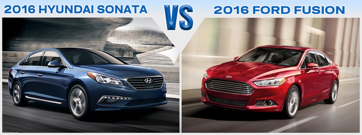 Hyundai Sonata vs Ford Fusion