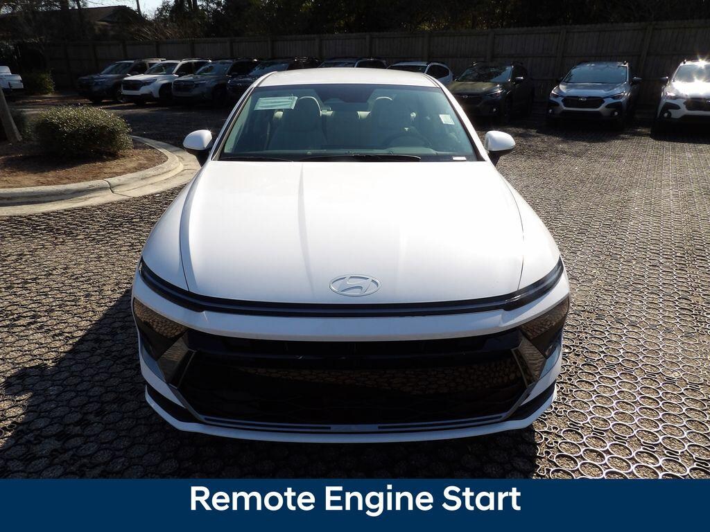 New 2026 Hyundai Sonata Hybrid Blue Sedan