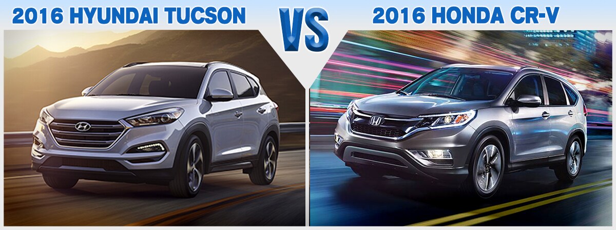 Hyundai Tucson vs Honda CR-V