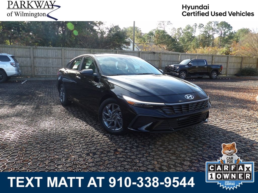 Certified 2024 Hyundai Elantra SEL Sedan