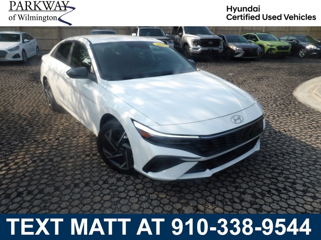 Certified 2025 Hyundai Elantra Hybrid SEL Sport Sedan