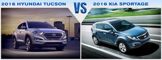 Comparar el nuevo Kia Sportage 2016 con el Hyundai Tucson |  Revisión de precios
