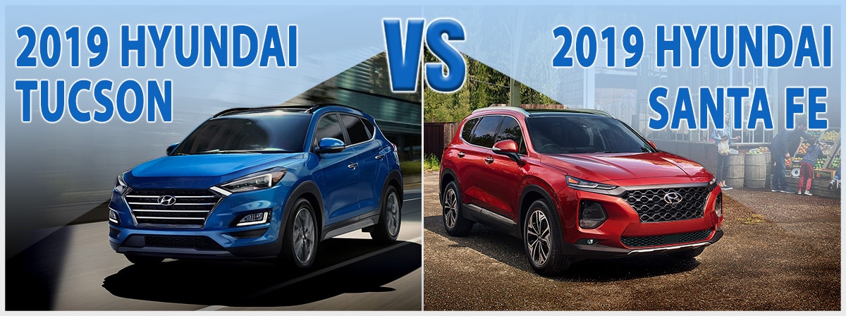 Hyundai Tucson vs. Hyundai Santa Fe Sport in Wilmington NC