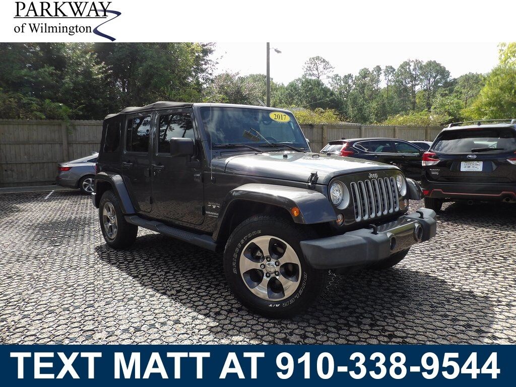 Used 2017 Jeep Wrangler Unlimited Sahara SUV