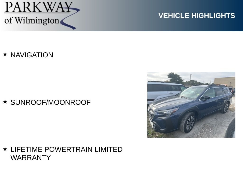 Certified 2025 Subaru Outback Limited SUV