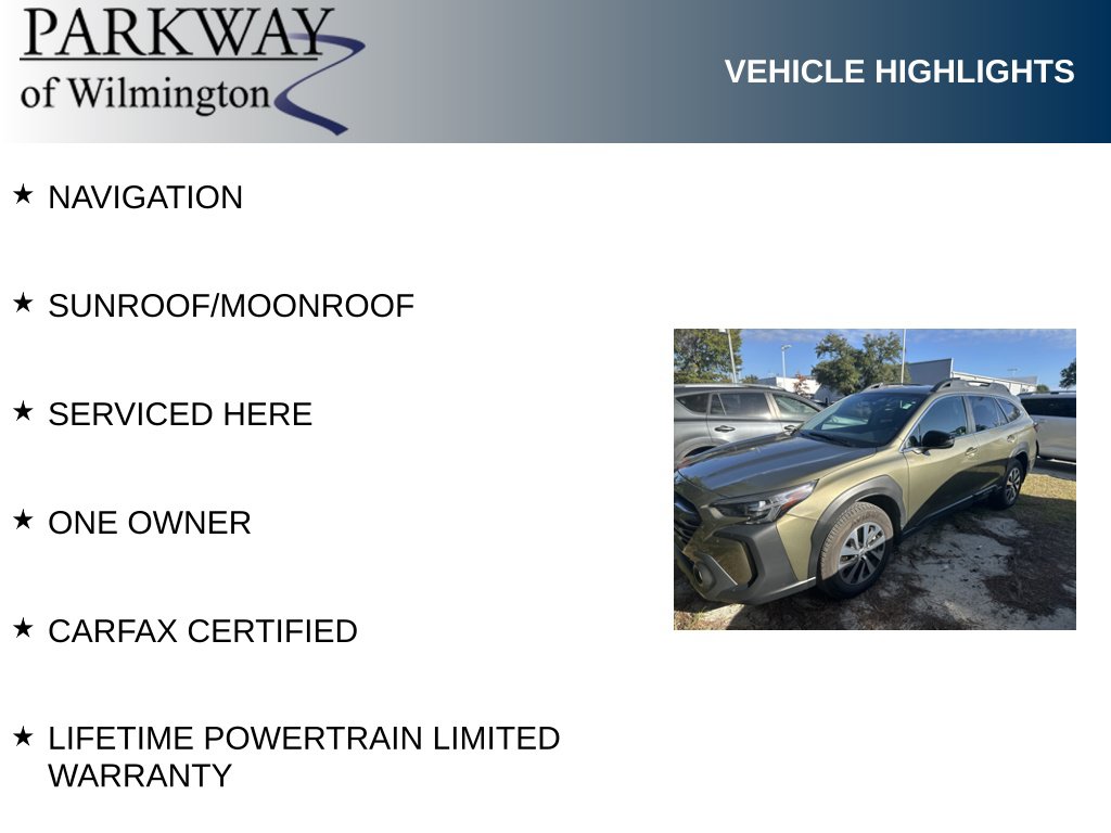 Used 2025 Subaru Outback Premium SUV