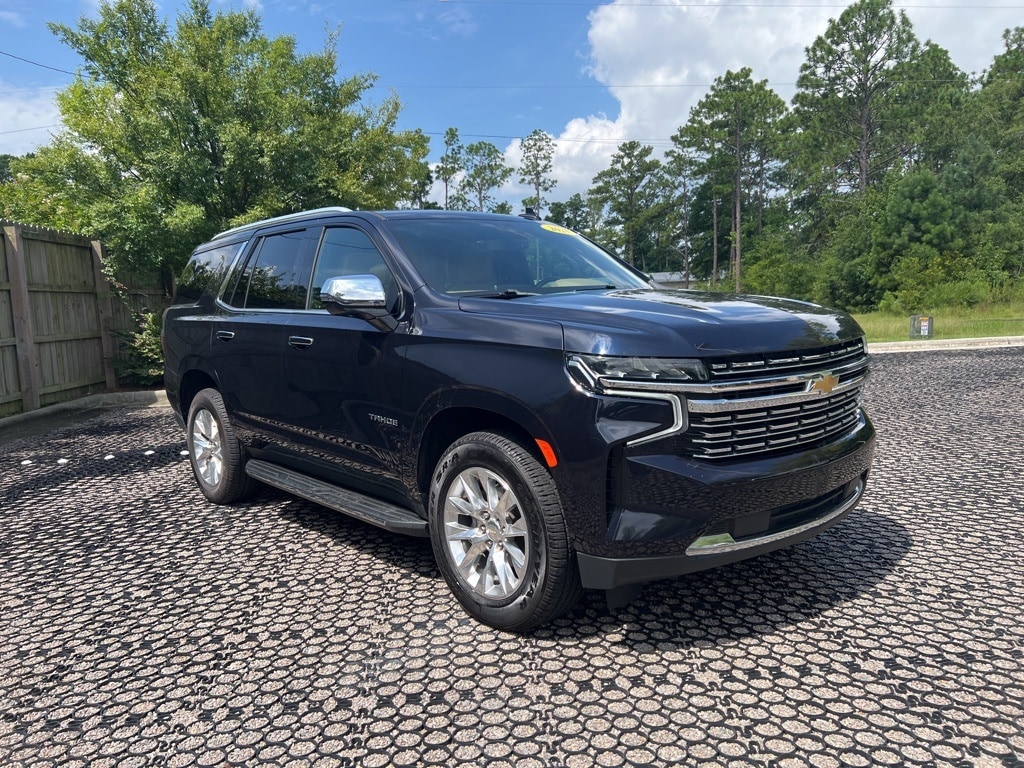 Used 2021 Chevrolet Tahoe Premier with VIN 1GNSKSKD7MR102306 for sale in Wilmington, NC