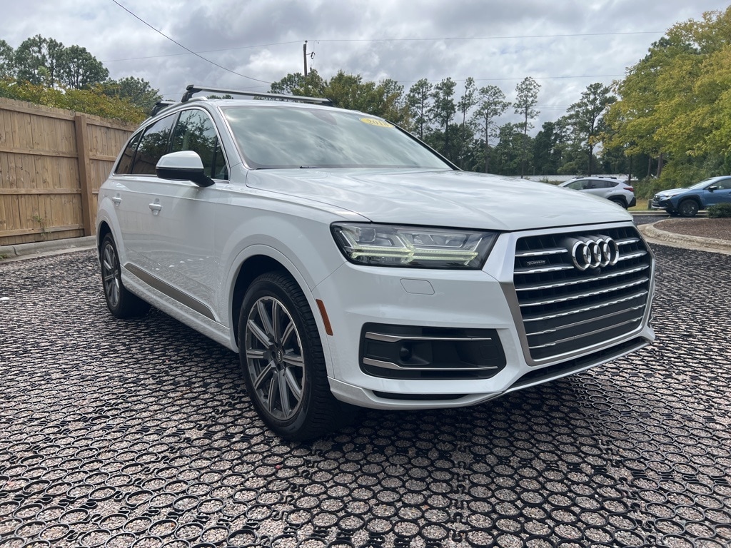 Used 2018 Audi Q7 Premium Plus with VIN WA1LHAF74JD019140 for sale in Wilmington, NC