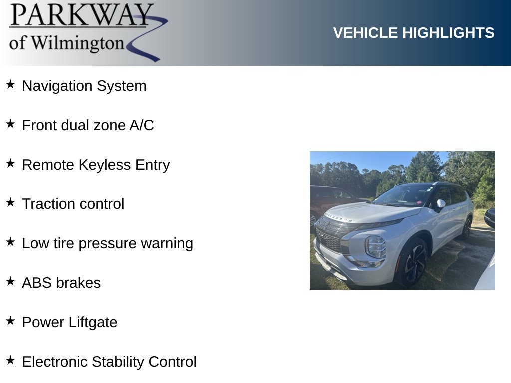 Used 2023 Mitsubishi Outlander SEL SUV